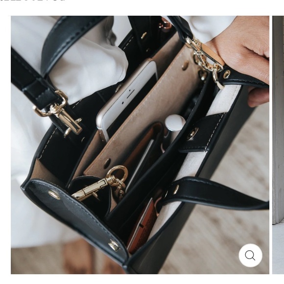 Lark & Ives -THE PERFECT TOTE MINI + ORGANIZER SET - NWOT - Picture 3 of 4